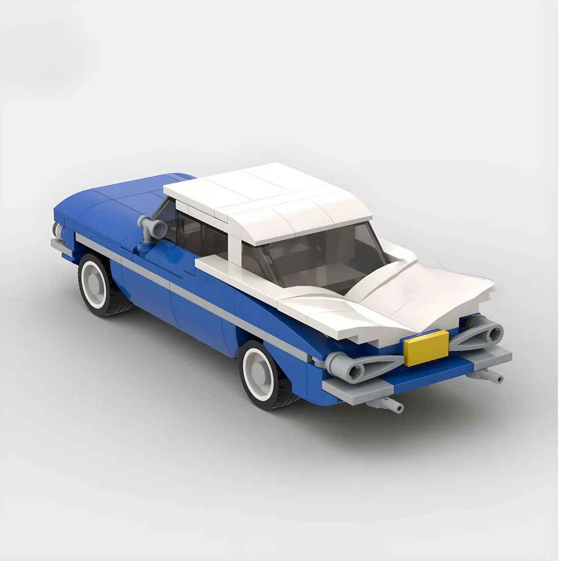 Detaljni prikaz zadnje strane Chevrolet Bel Air makete