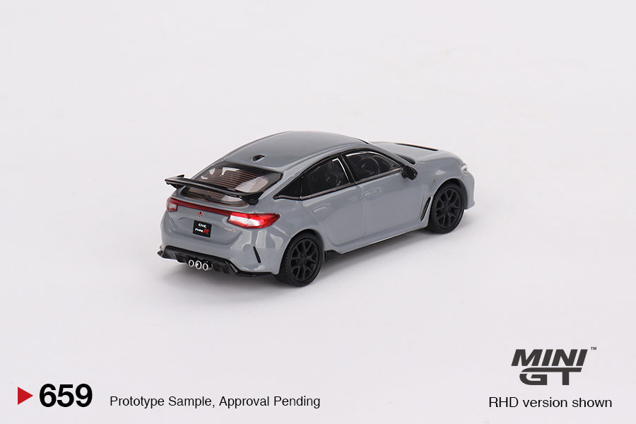 Honda Civic Type R 2023 – Sonic Gray Pearl – MiniGT