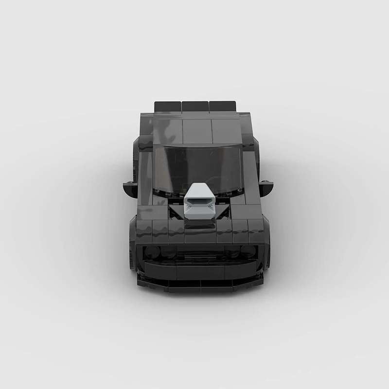 Dodge Challenger Black autić - pogled odozgo