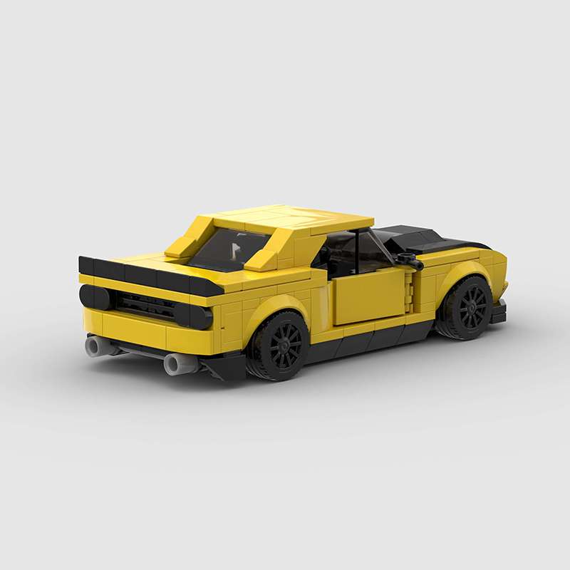 Dodge Challenger SRT Demon - Zadnji pogled modela na sklapanje