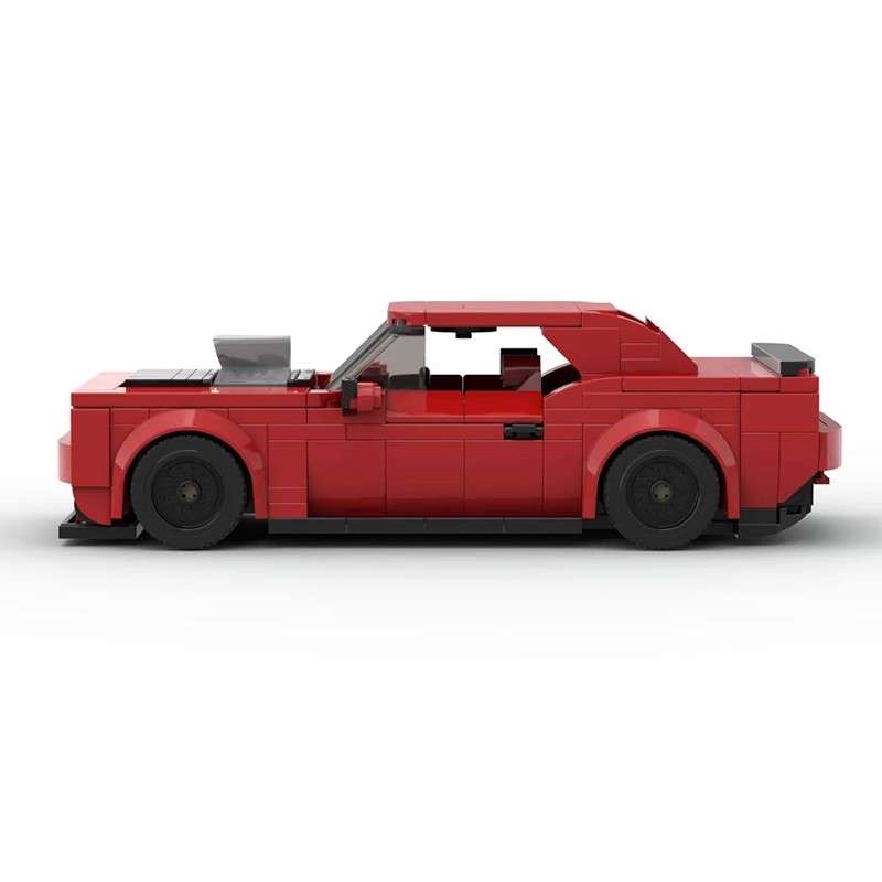 Bočni pogled na Dodge STR Demon autić na sklapanje