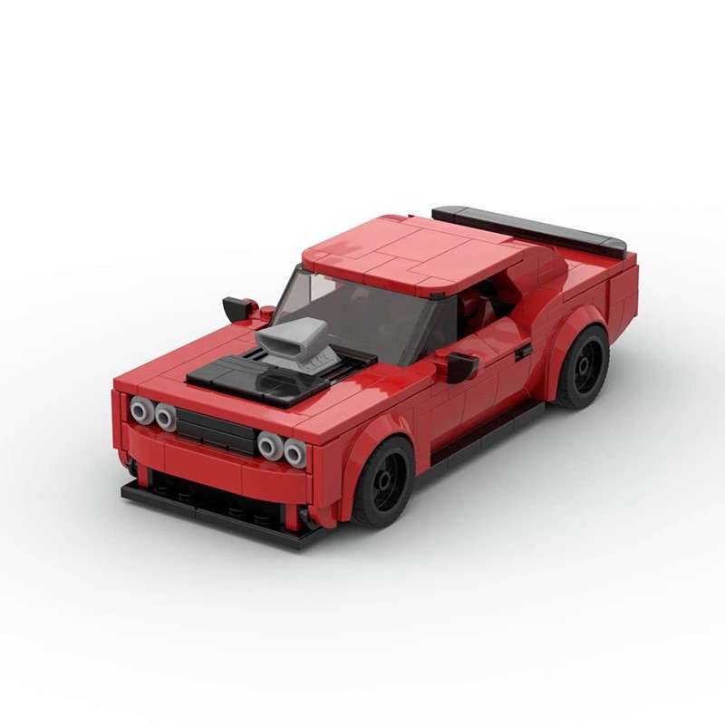 Pogled odozgo na Dodge STR Demon autić na sklapanje