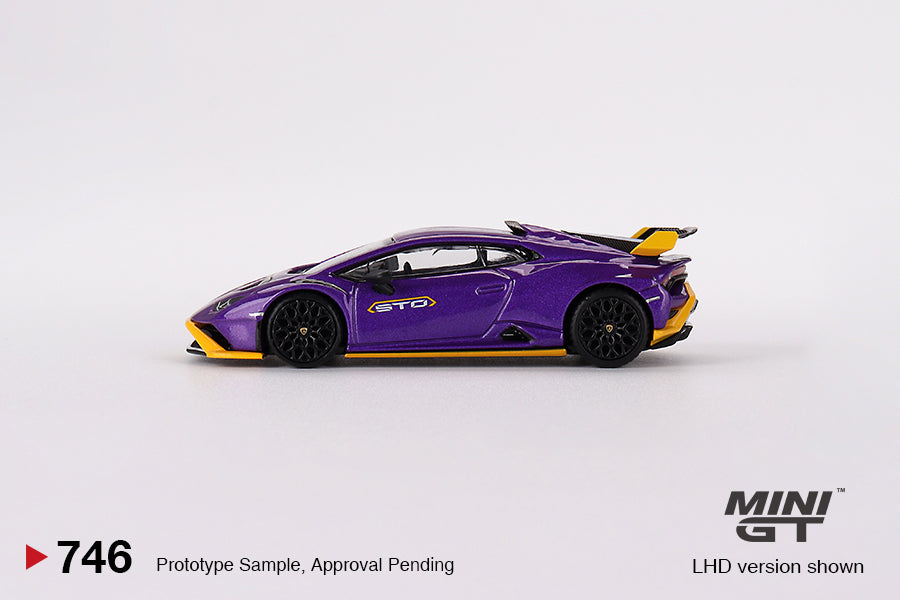 Lamborghini Huracán STO – Viola Pasifae – 1:64 – Mini GT