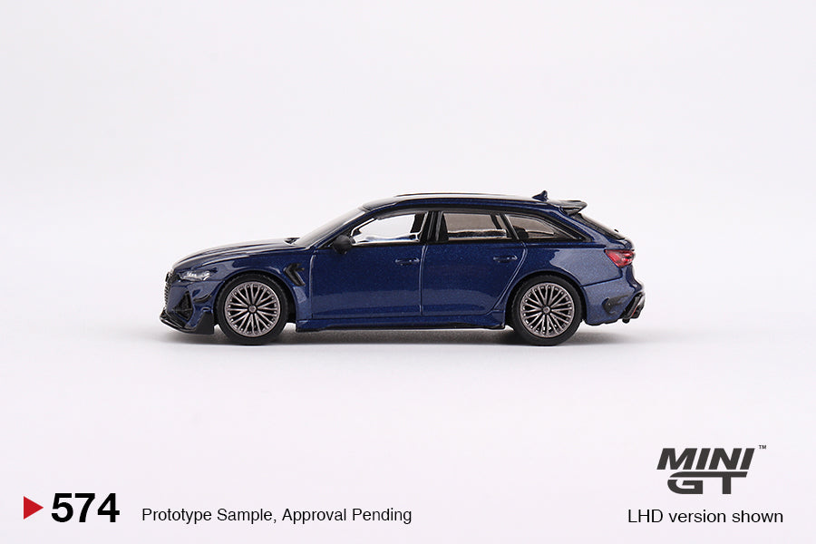 ABT Audi RS6‑R Navarra Blue Metallic – MiniGT