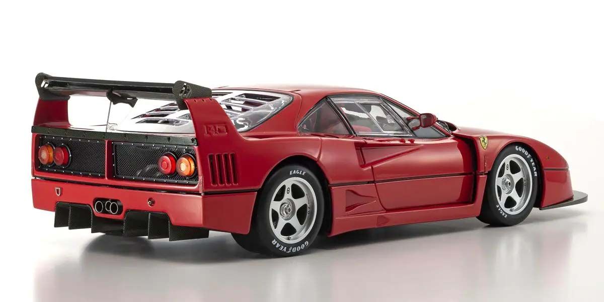 Ferrari F40 Competizione 1989 Red - Pogled od nazad