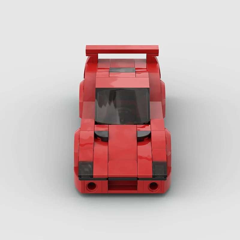 Ferrari F40 Competizione pogled odozgo