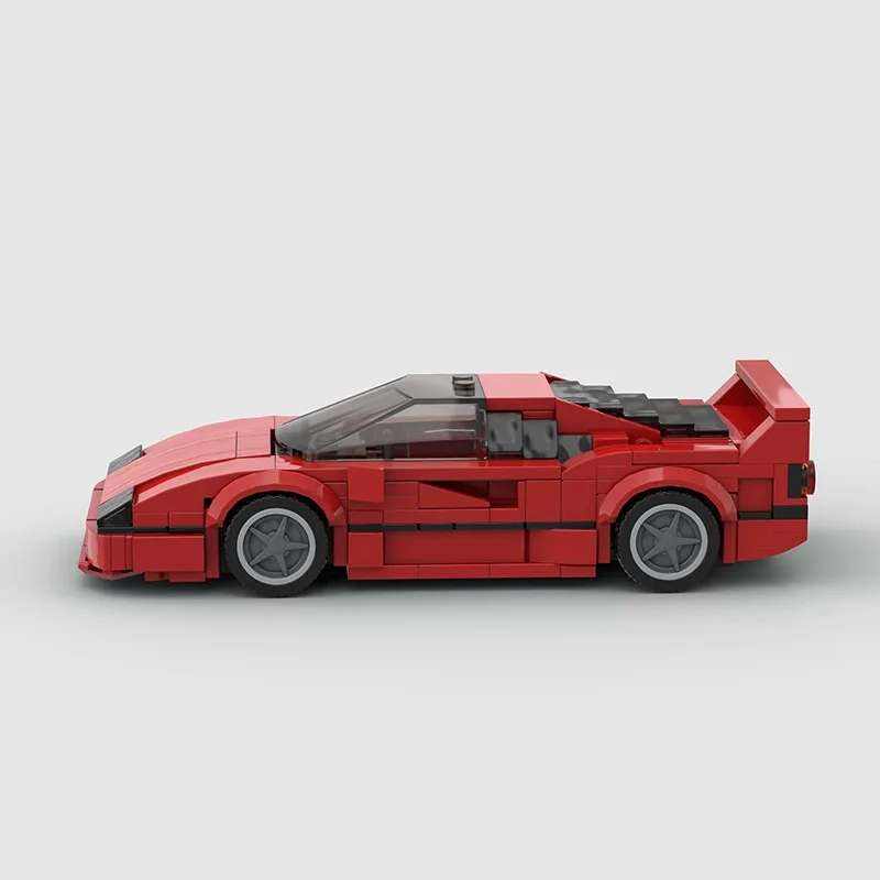 Bočni pogled na Ferrari F40 autić na sklapanje