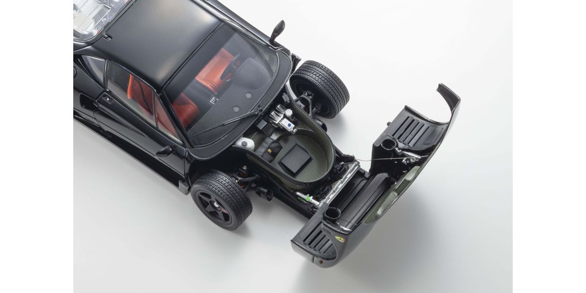 Podignut prtljaznika Ferrari F40 Black 1987