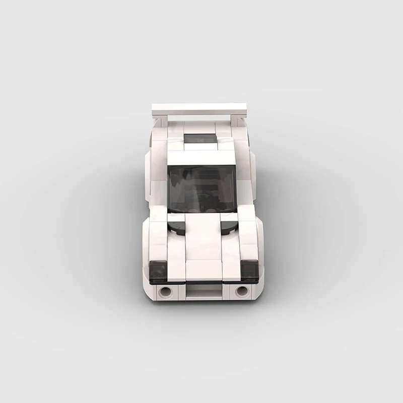 Ferrari F40 Competizione White Edition - pogled odozgo