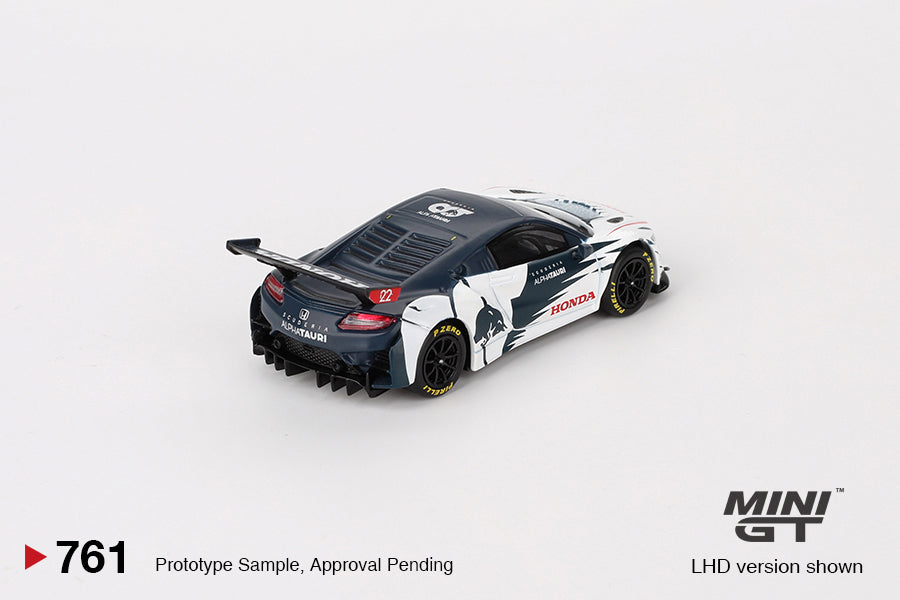 Honda NSX GT3 EVO – AlphaTauri Yuki Tsunoda 2023 Red Bull Nürburgring – MiniGT
