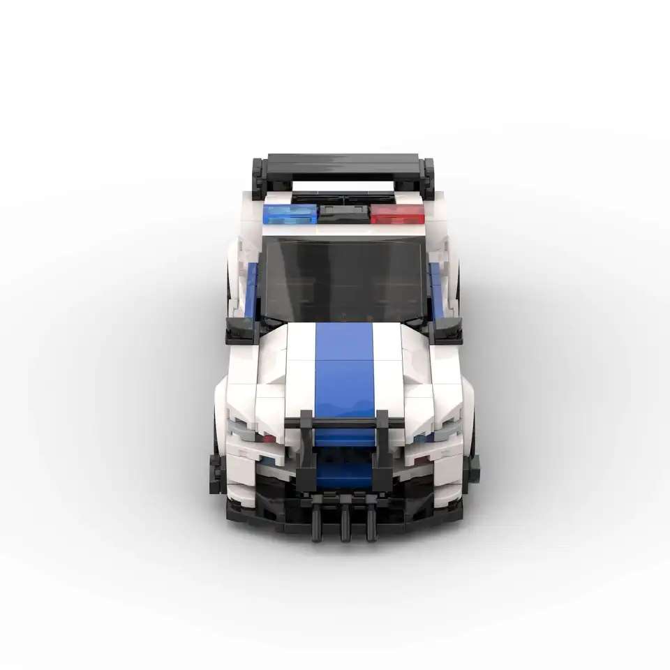Ford Mustang Police autić na sklapanje, pogled odozgo.