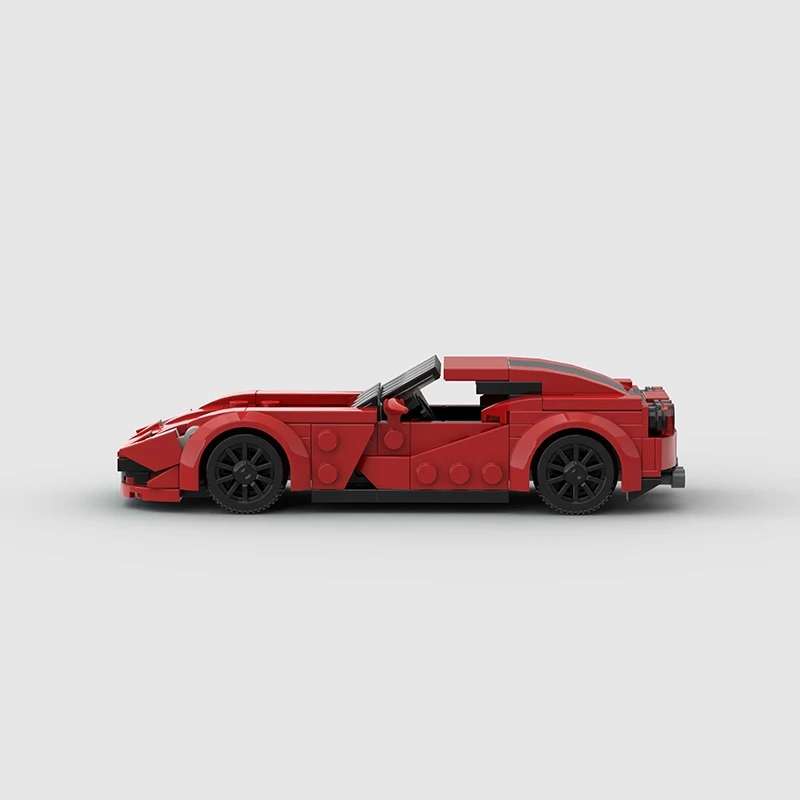 Ferrari 812 Superfast – Bočni pogled modela na sklapanje