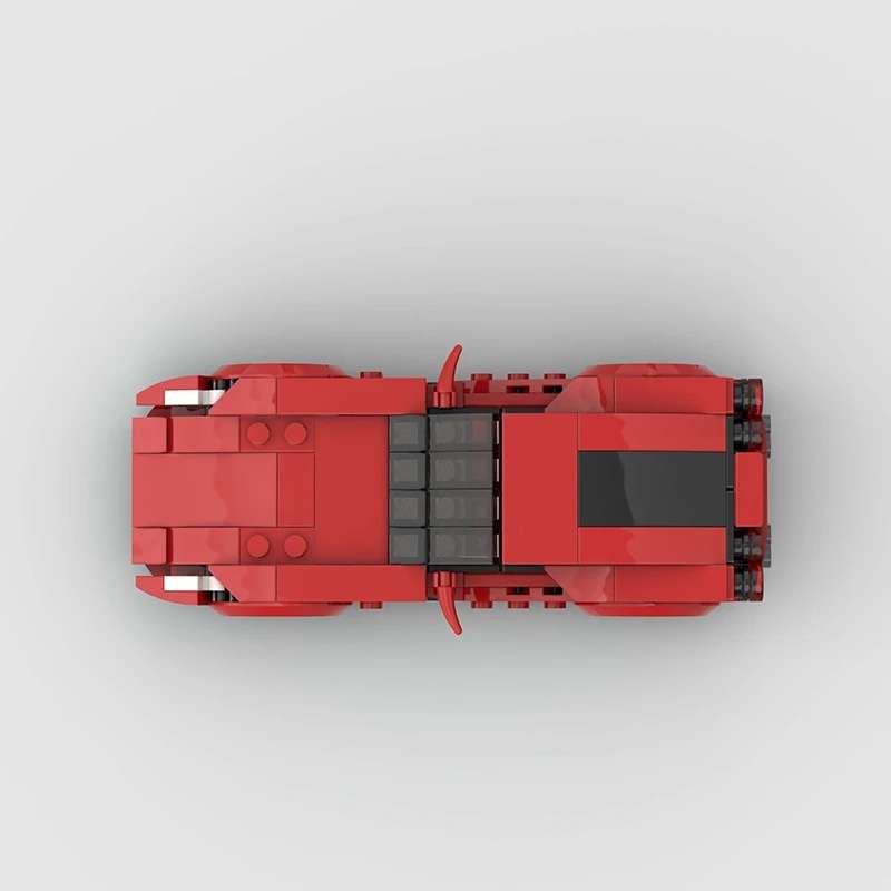 Ferrari 812 Superfast – Pogled odozgo na model