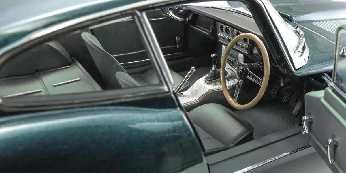 Jaguar E-Type 1961 Dark Green model, vozačeva vrata