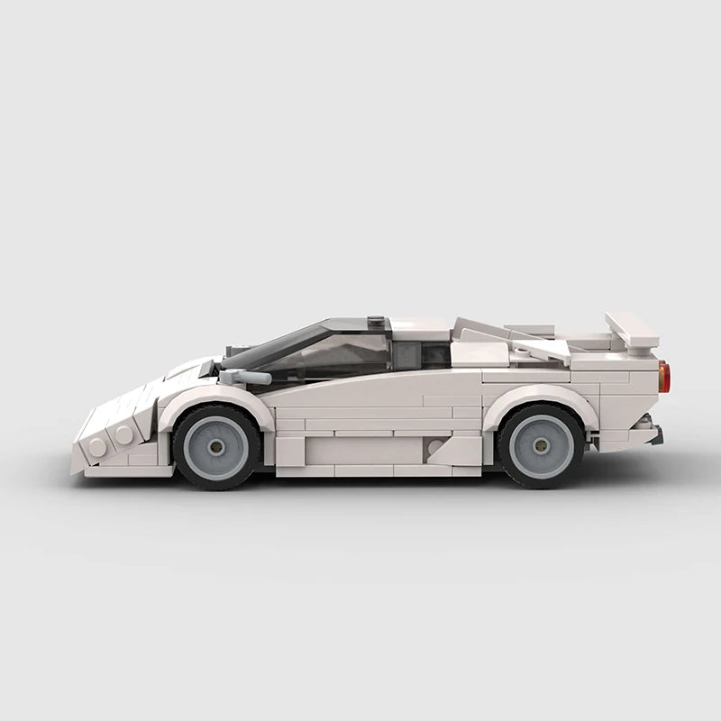 Bočni pogled na Lamborghini Countach Classic model na sklapanje