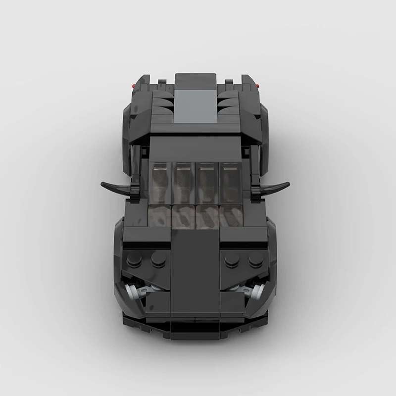 Pogled odozgo na Lamborghini Huracan I Black Edition autić na sklapanje