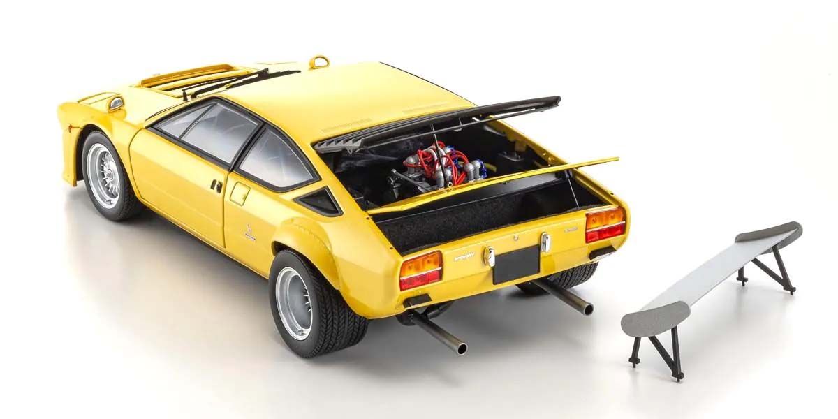 Lamborghini Urraco Rally 1974 Yellow - Otvoren gepek