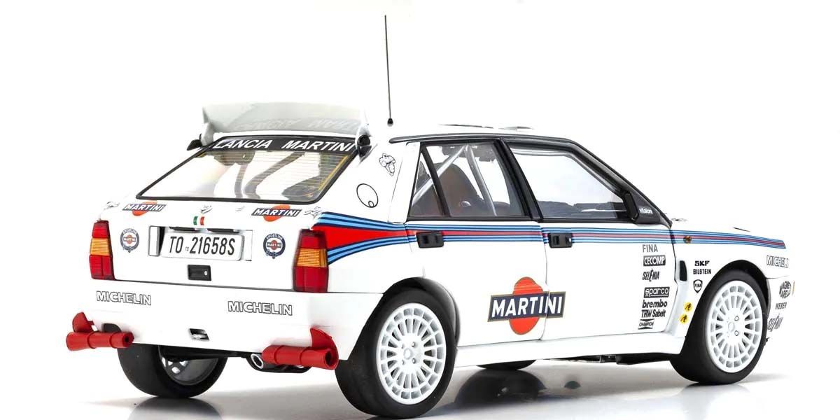Lancia Delta HF Integrale Evoluzione Test Car 1992 – zadnji pogled modela