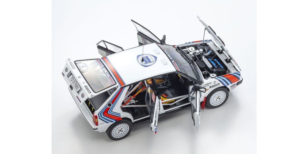 Lancia Delta HF 4WD 1000 Lakes 1987 - otvorena hauba, vrata i prtljažnik