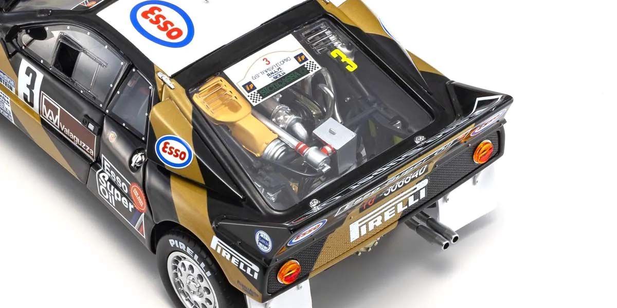 Motorni prostor Lancia Rally 037 F.Tabaton