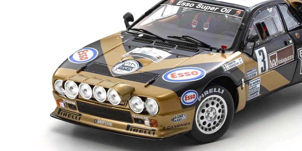 Detalj prednjeg branika Lancia Rally 037 F.Tabaton