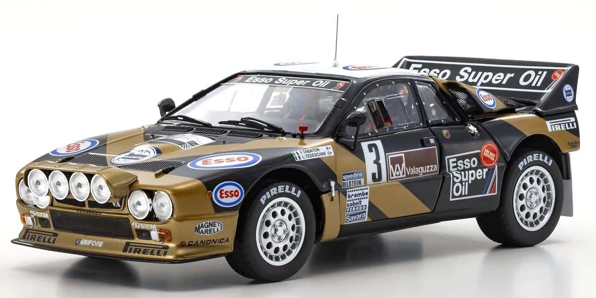 Lancia Rally 037 F.Tabaton Targa Florio 1985 Esso Nr.3 - prednji pogled