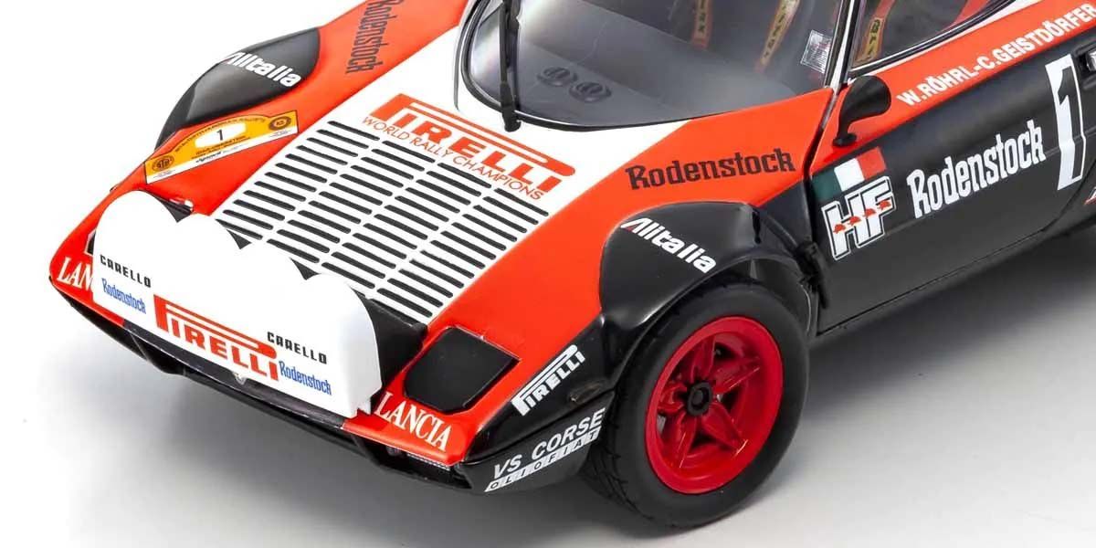 Detalj prednjeg branika Lancia Stratos HF S.Munari Winner Monte Carlo 1977 Nr.1.