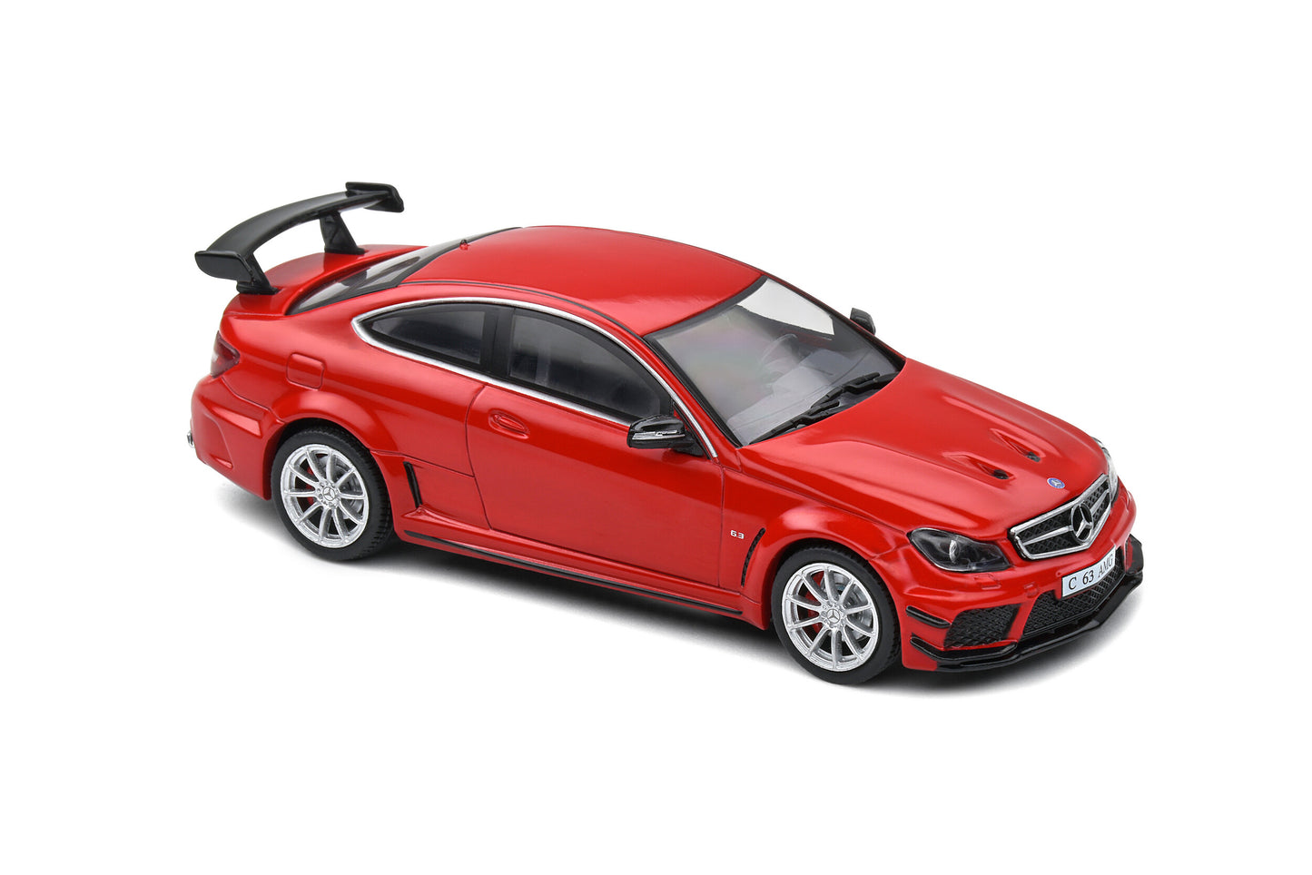 Mercedes-Benz C63 AMG Black Series Fire Opal Red 2012 Solido 1:43
