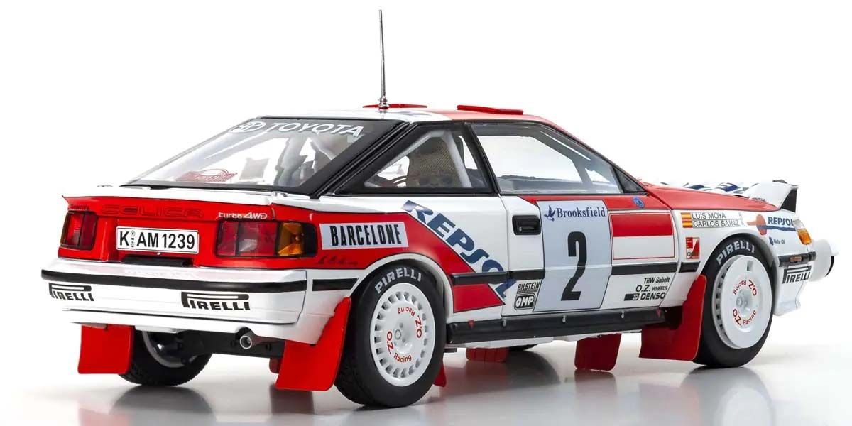 Pogled na zadnji deo Toyota Celica GT-Four C.Sainz Winner Monte Carlo 1991 Nr2