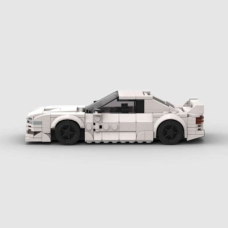 Nissan Silvia S14 White – Bočni pogled