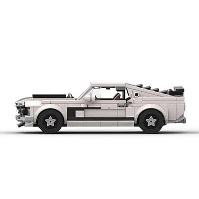 Ford Mustang BOSS model - pogled odozgo