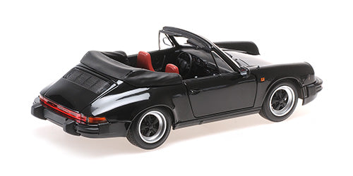 Porsche 911 Carrera 3.2 Cabriolet 1983 Black - Nazad