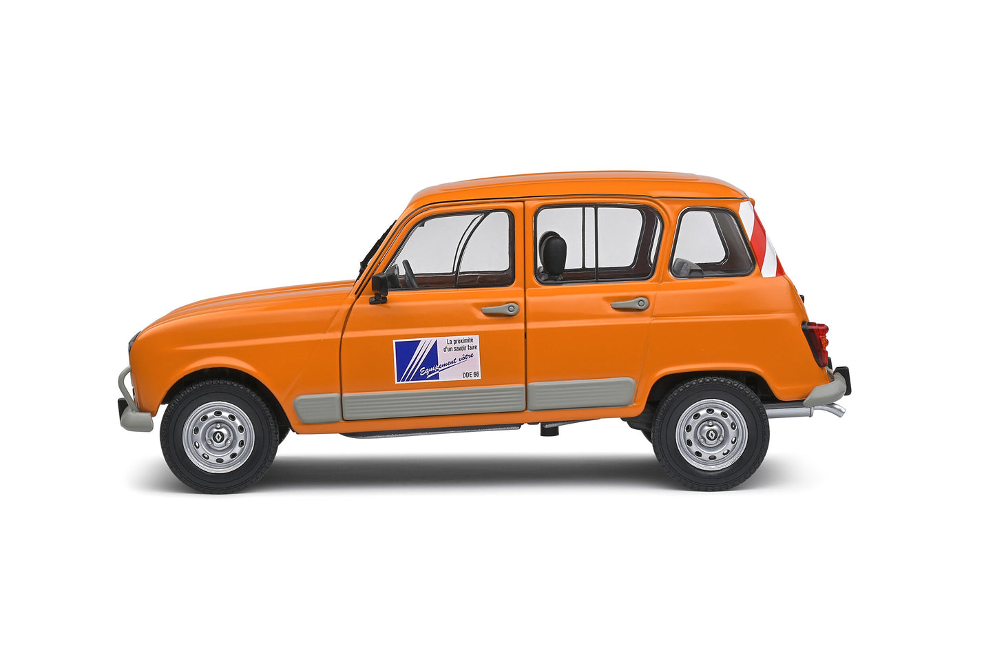 Renault 4L GTL DDE 1978 Orange – Die‑Cast Solido