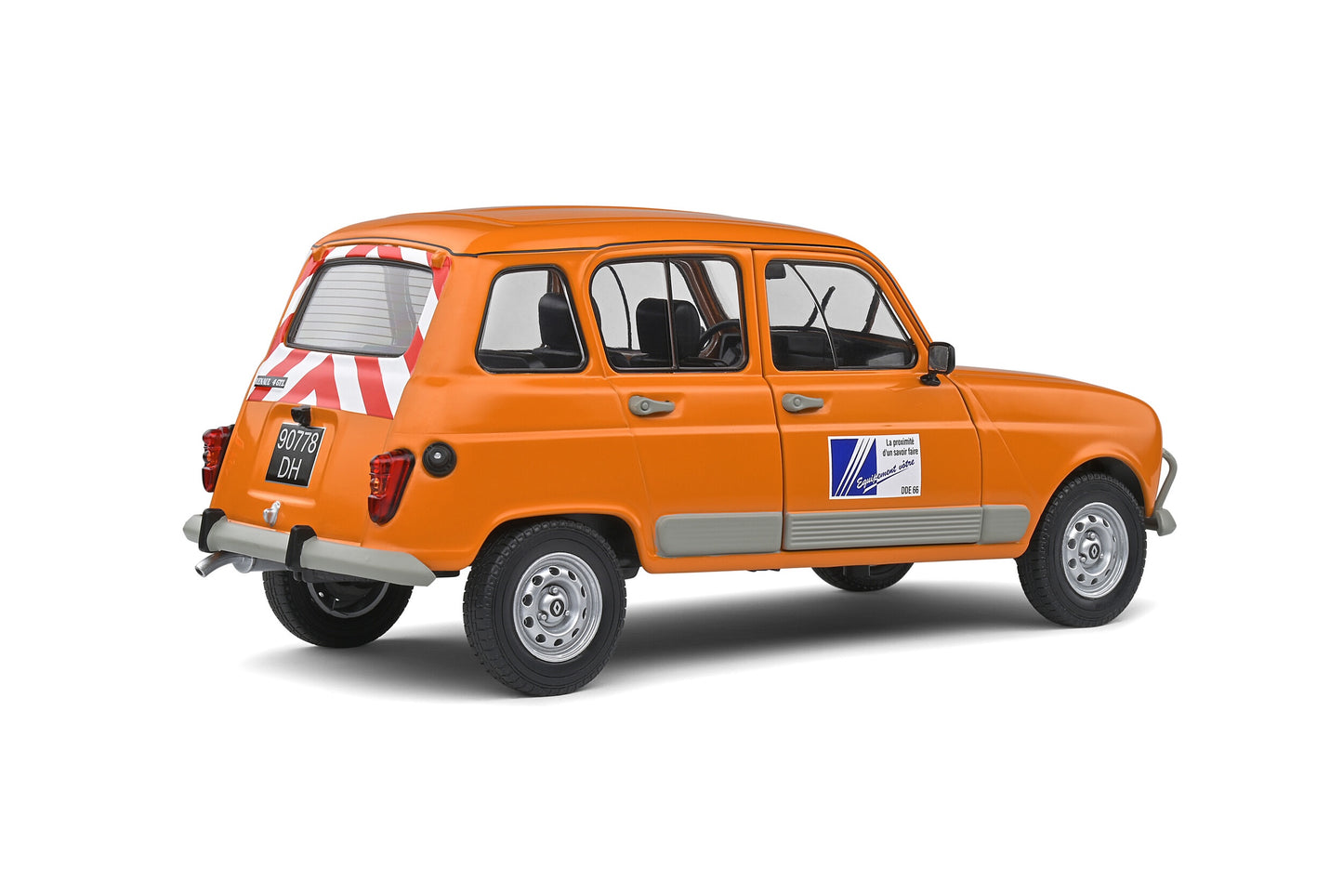 Renault 4L GTL DDE 1978 Orange – Die‑Cast Solido