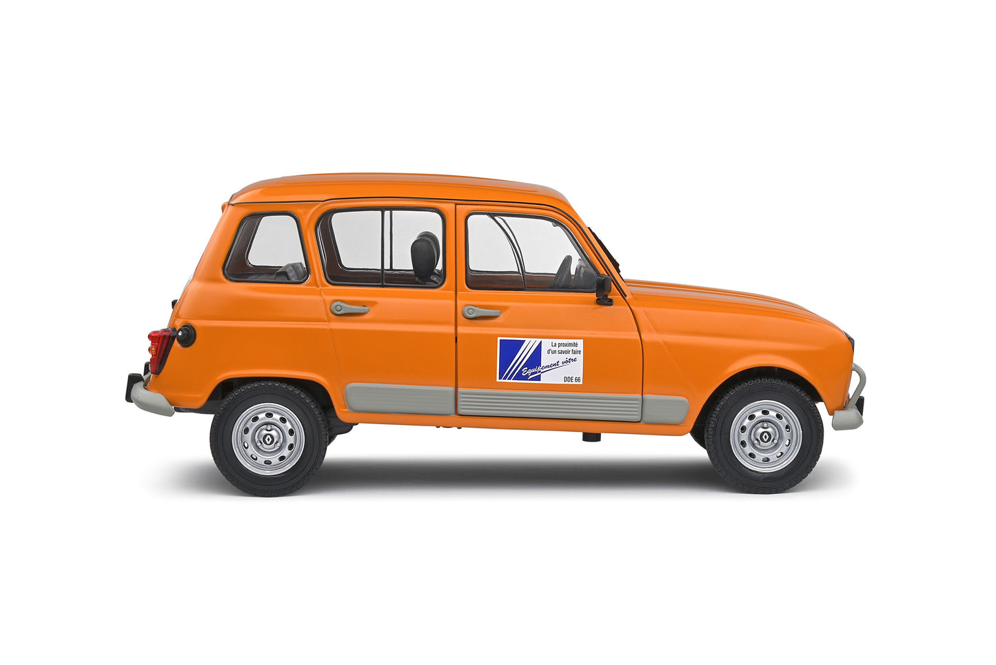 Renault 4L GTL DDE 1978 Orange – Die‑Cast Solido