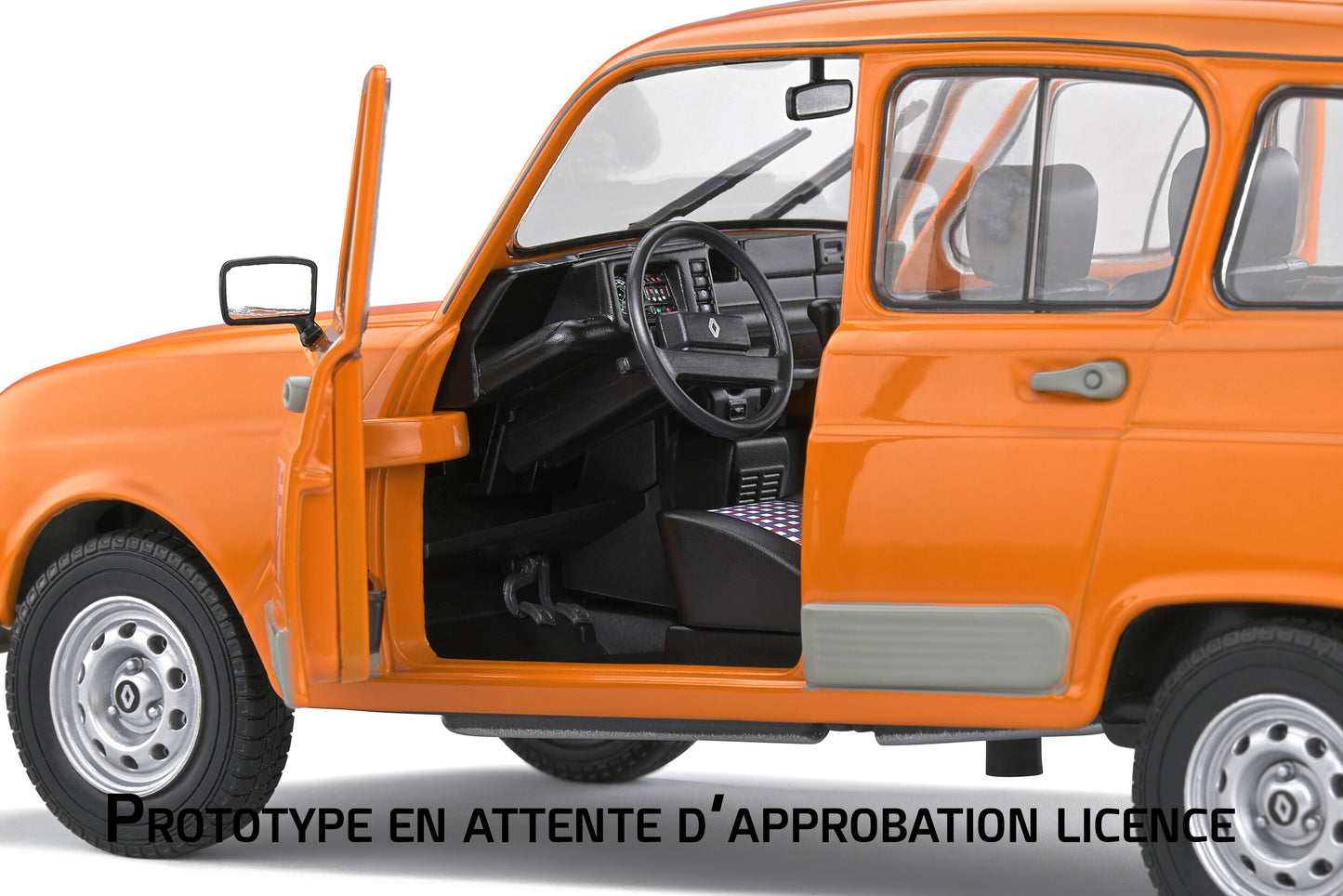 Renault 4L GTL DDE 1978 Orange – Die‑Cast Solido