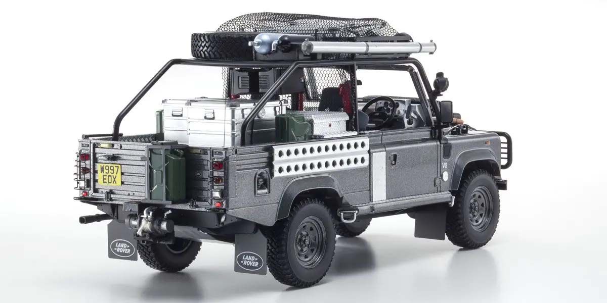 Resin Land Rover Defender 2001 Tomb Raider Edition - zadnji deo