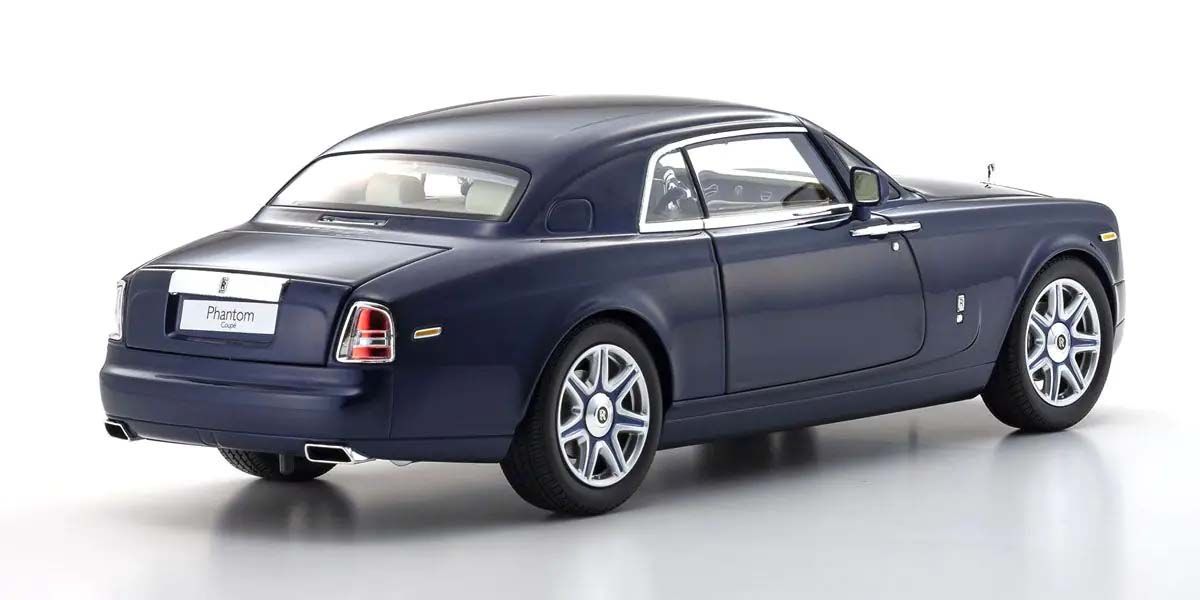 Rolls-Royce Phantom Coupé 2008 Blue Metallic - zadnji pogled