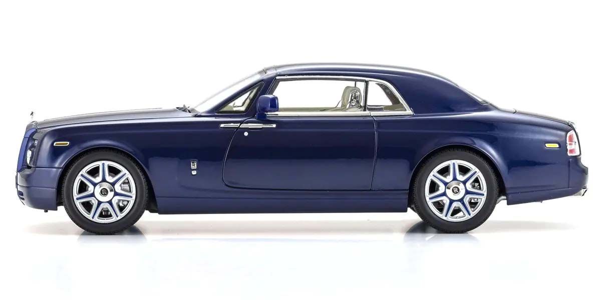 Rolls-Royce Phantom Coupé 2008 Blue Metallic - bočni pogled