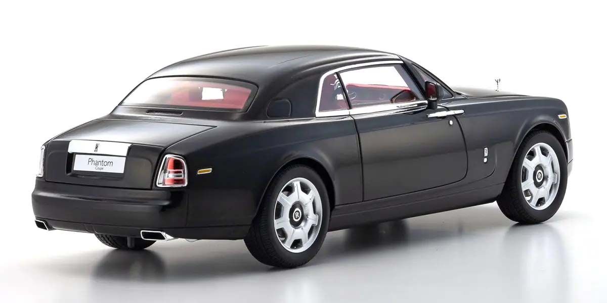 Rolls-Royce Phantom Coupé 2008 iz zadnjeg ugla - metalni model Kyosho