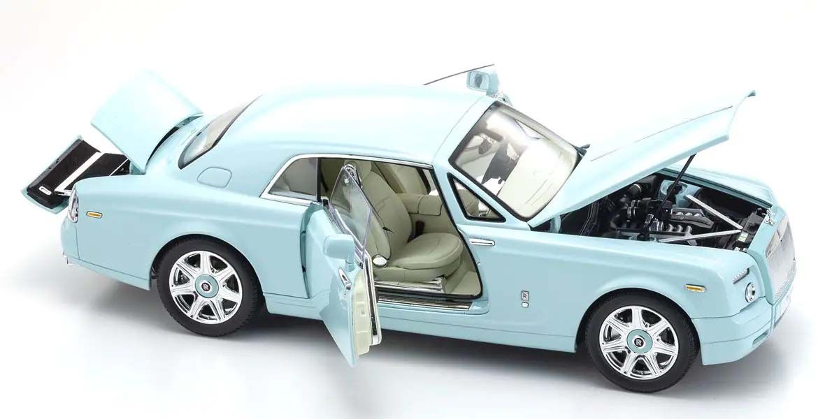 Rolls-Royce Phantom Coupé 2008 Turquoise - otvorena vrata