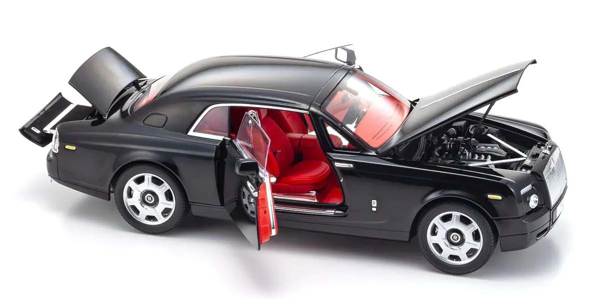 Rolls-Royce Phantom Coupé 2008 sa otvorenim vratima - metalni model Kyosho