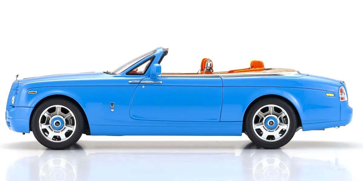 Rolls-Royce Phantom Drophead Coupé 2007 Light Blue – Sa strane