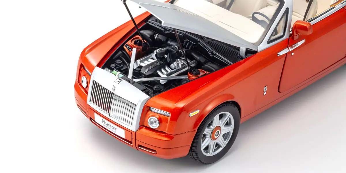 Rolls-Royce Phantom Drophead Coupé 2007 Orange sa opcijom postavljanja dva različita krova"