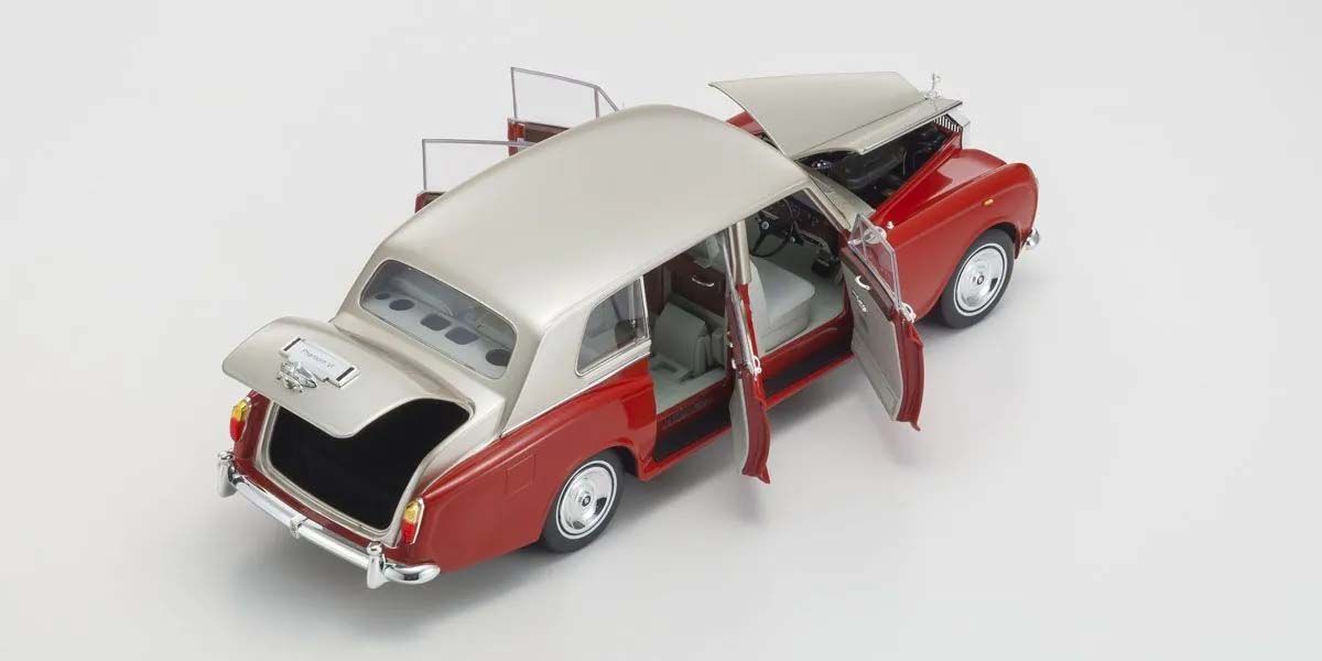 Rolls-Royce Phantom VI 1968 Red-Light Beige, sva vrata otvorena
