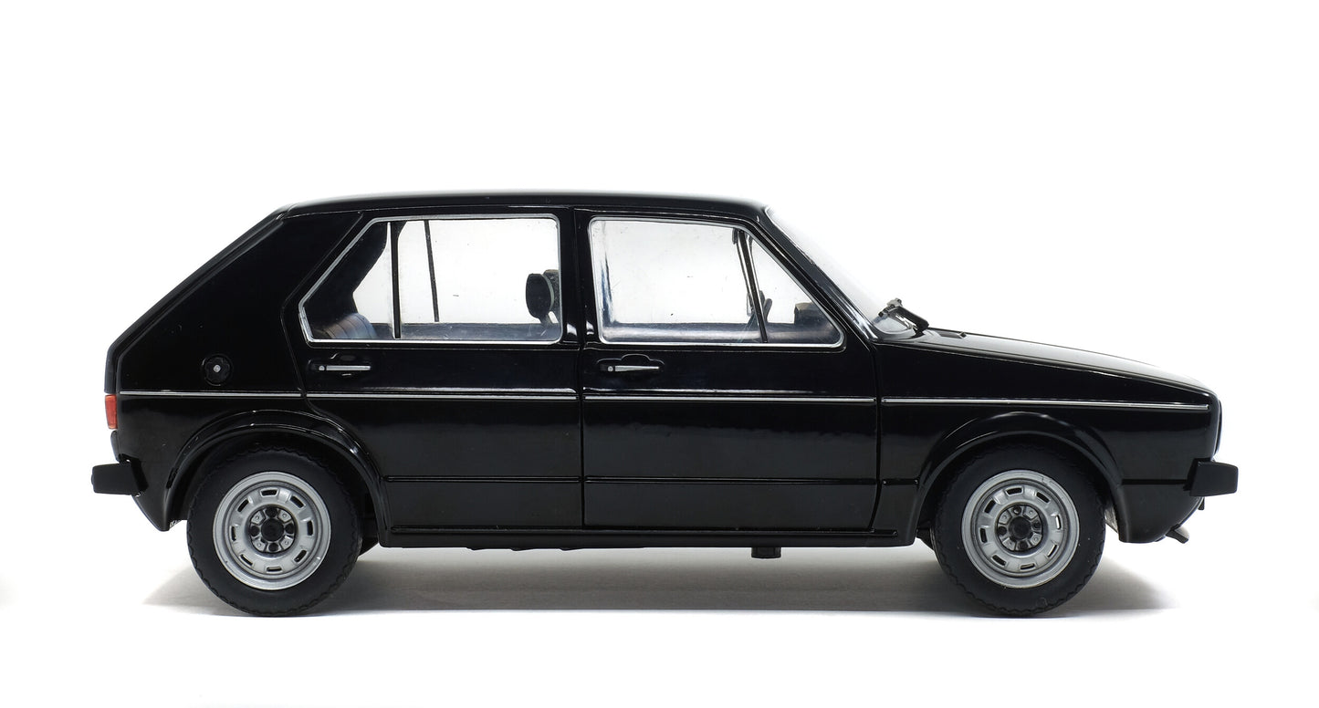 Volkswagen Golf L 1983 Black – Die‑Cast Solido