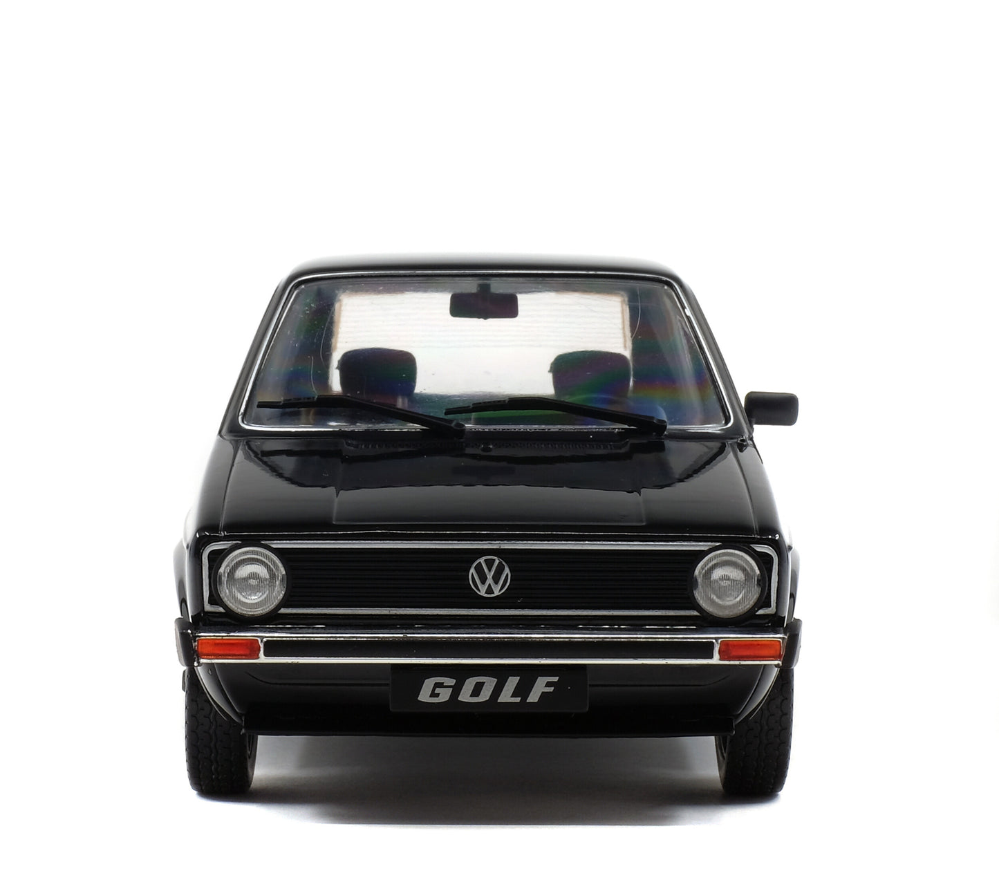 Volkswagen Golf L 1983 Black – Die‑Cast Solido
