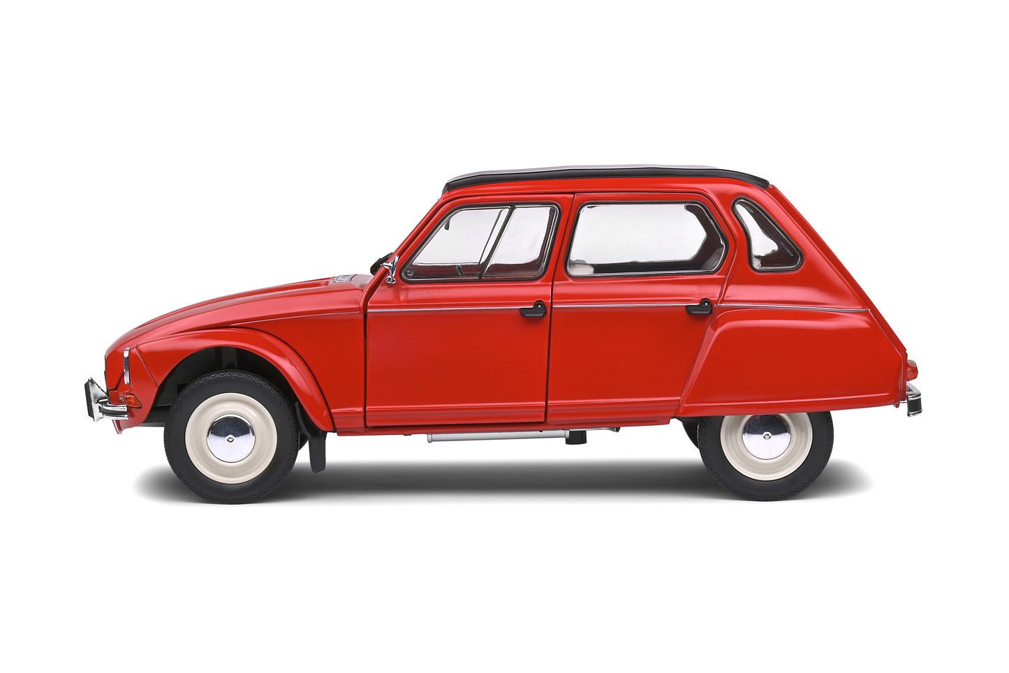 Citroën Dyane 6 Rouge Corsaire 1968 – Die‑Cast Solido