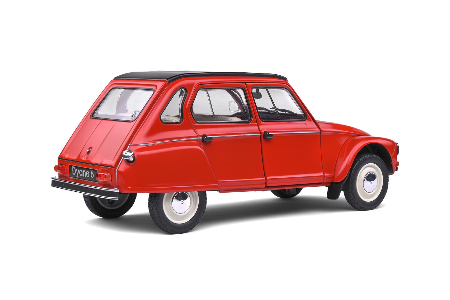 Citroën Dyane 6 Rouge Corsaire 1968 – Die‑Cast Solido