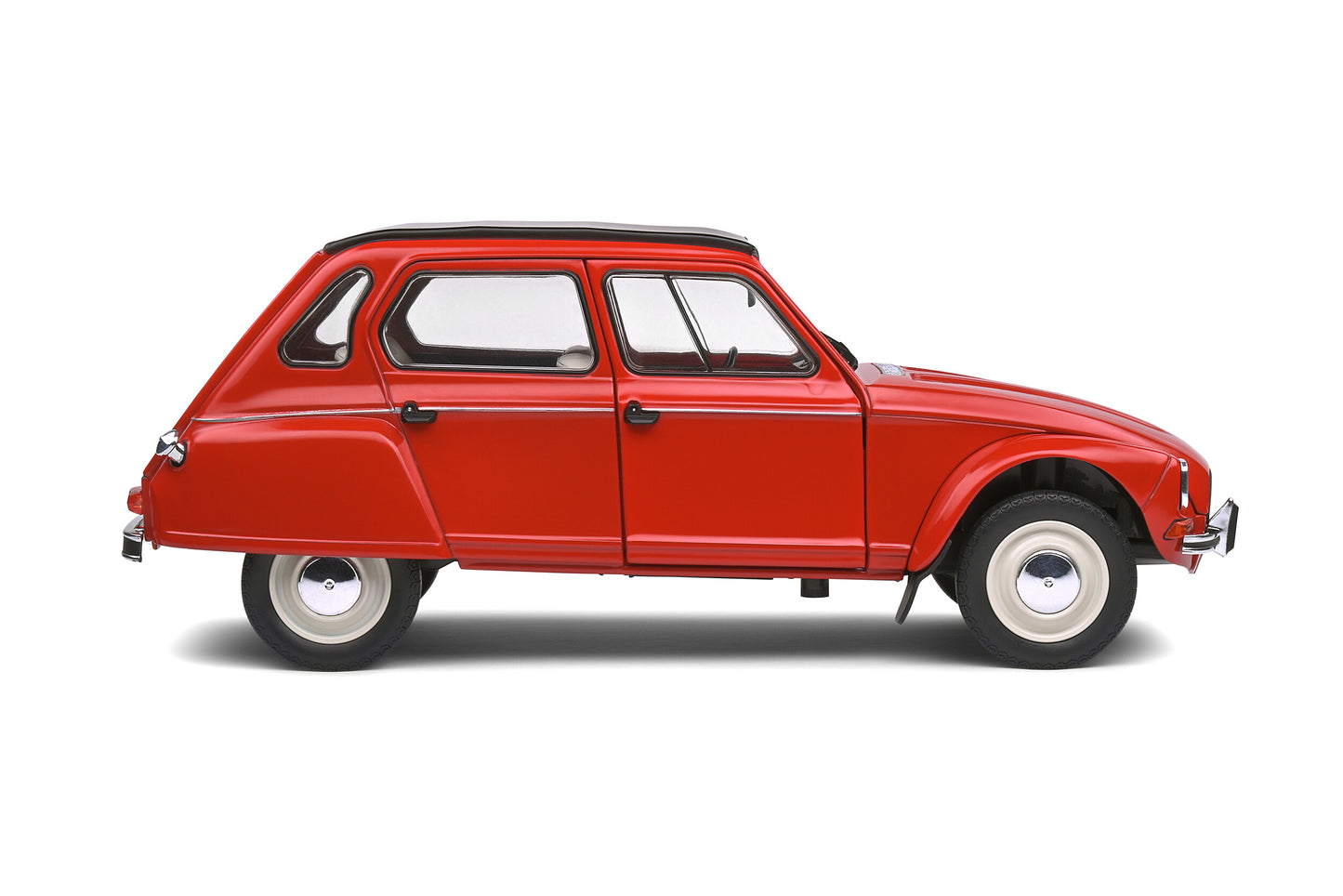 Citroën Dyane 6 Rouge Corsaire 1968 – Die‑Cast Solido